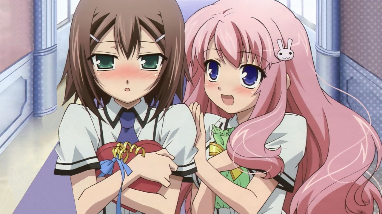 Девочка с сердечком