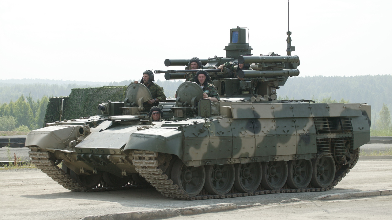 Российская бронемашина