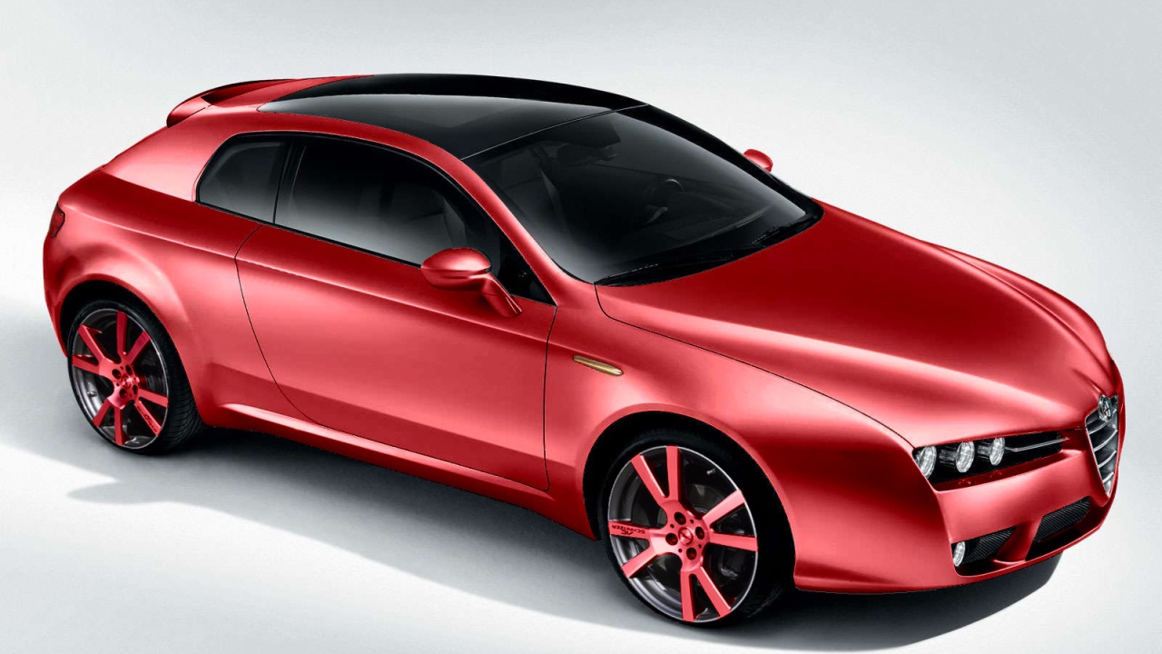 Дизайн автомобиля Alfa Romeo brera