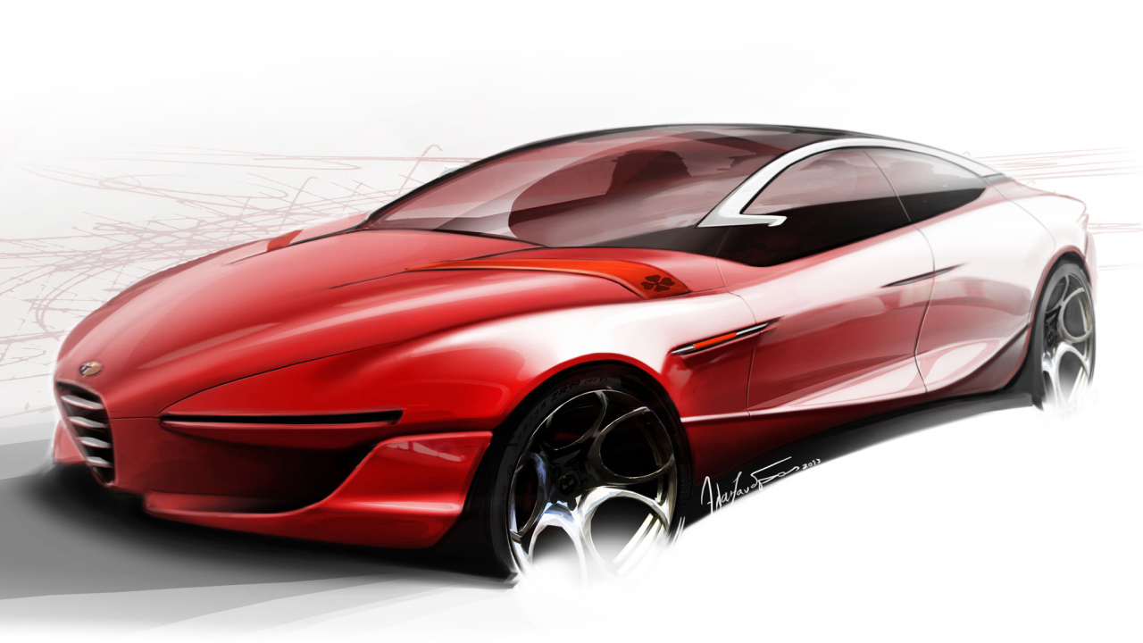 Новый автомобиль Alfa Romeo gloria