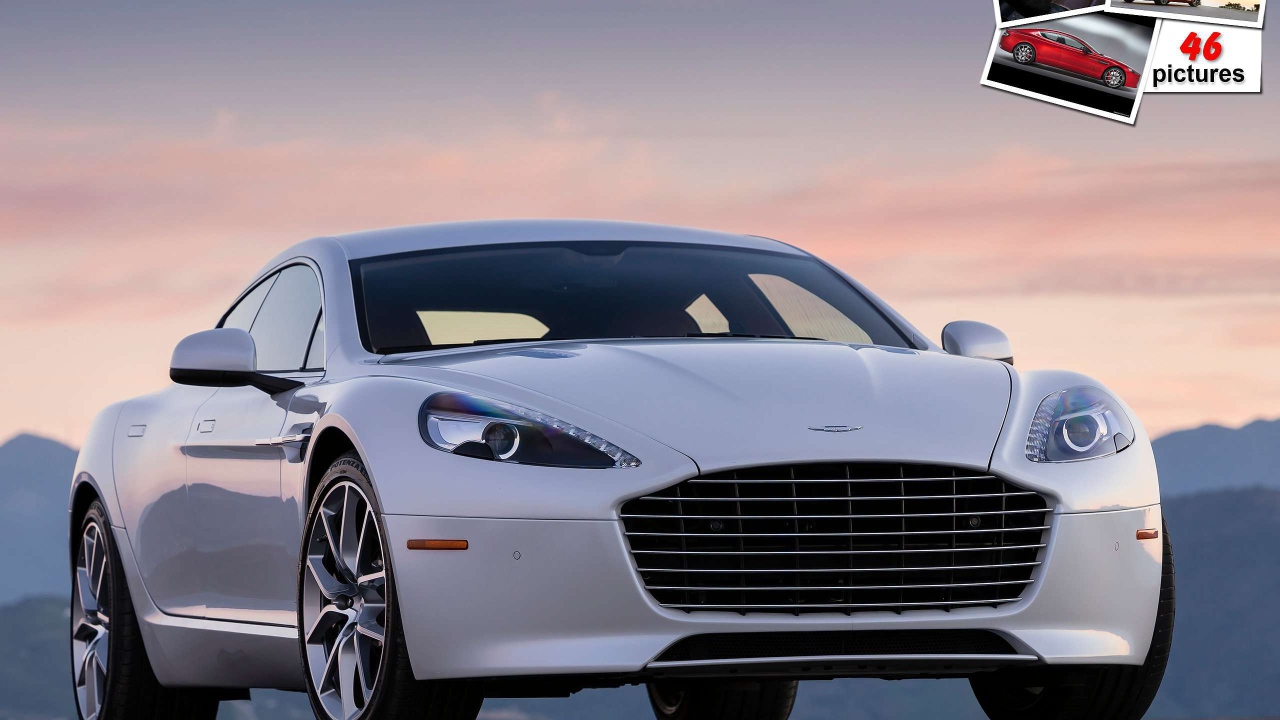 Красивый автомобиль Aston Martin 2014 в Москве