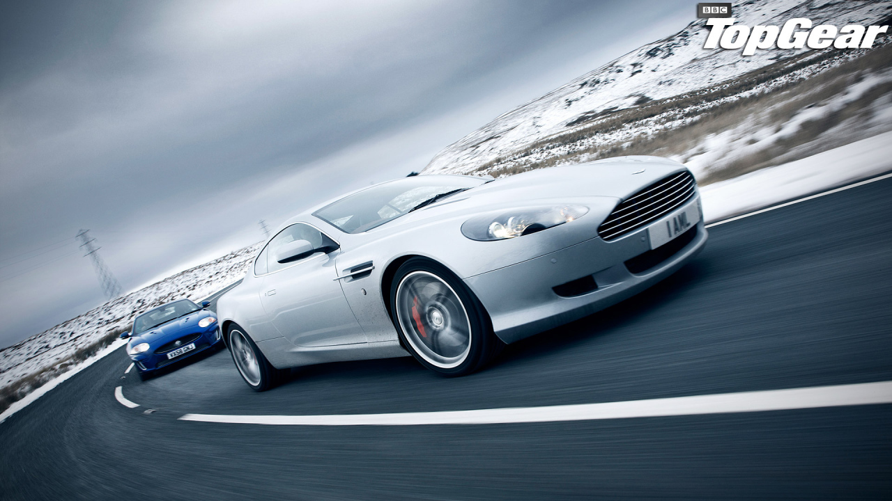Дизайн автомобиля Aston Martin top gear