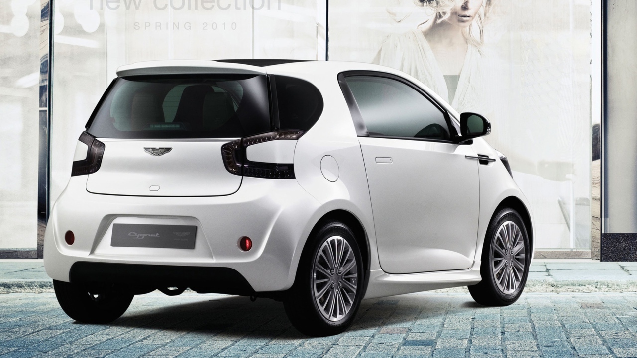 Новый автомобиль Aston Martin cygnet