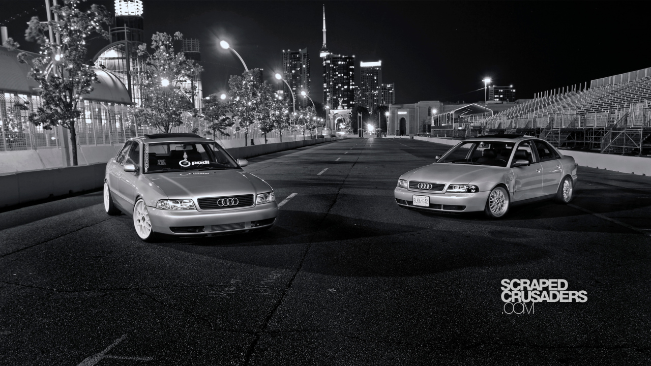 Красивый автомобиль Audi b5 в Москве