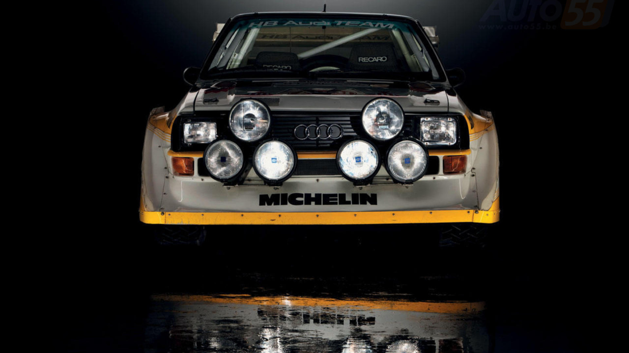 Новая машина Audi quattro