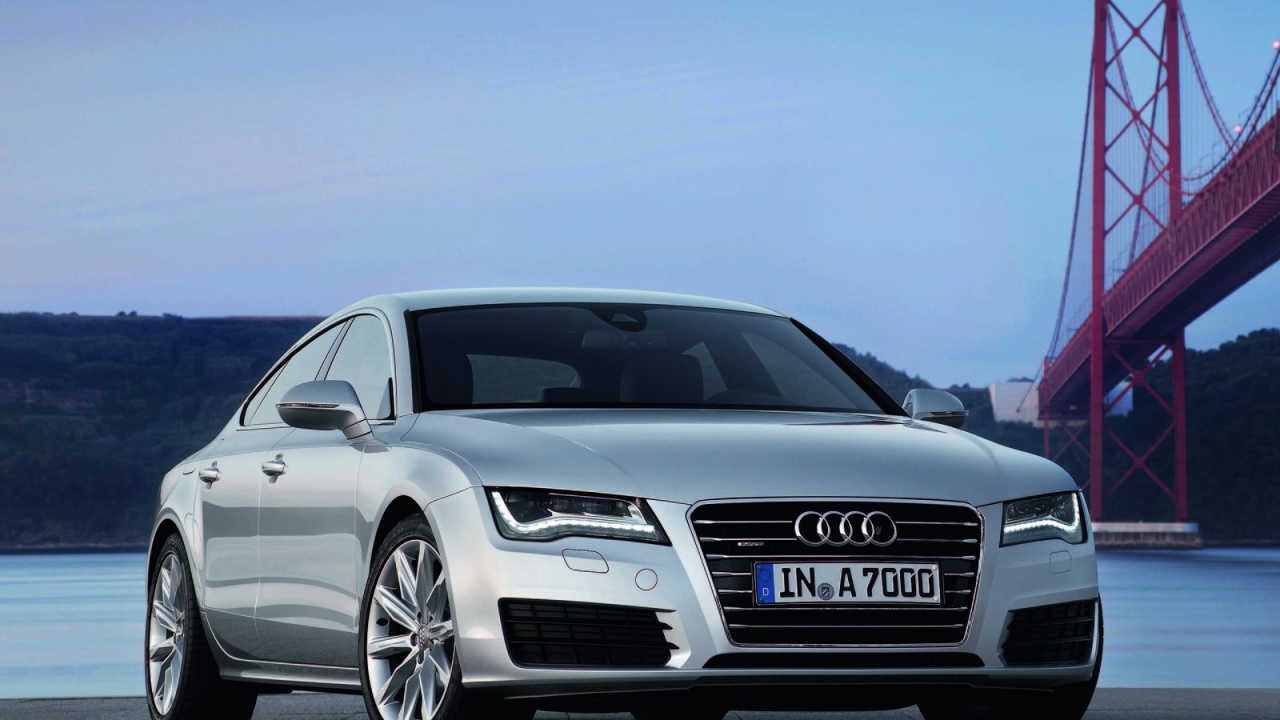 Тест драйв автомобиля Audi a7