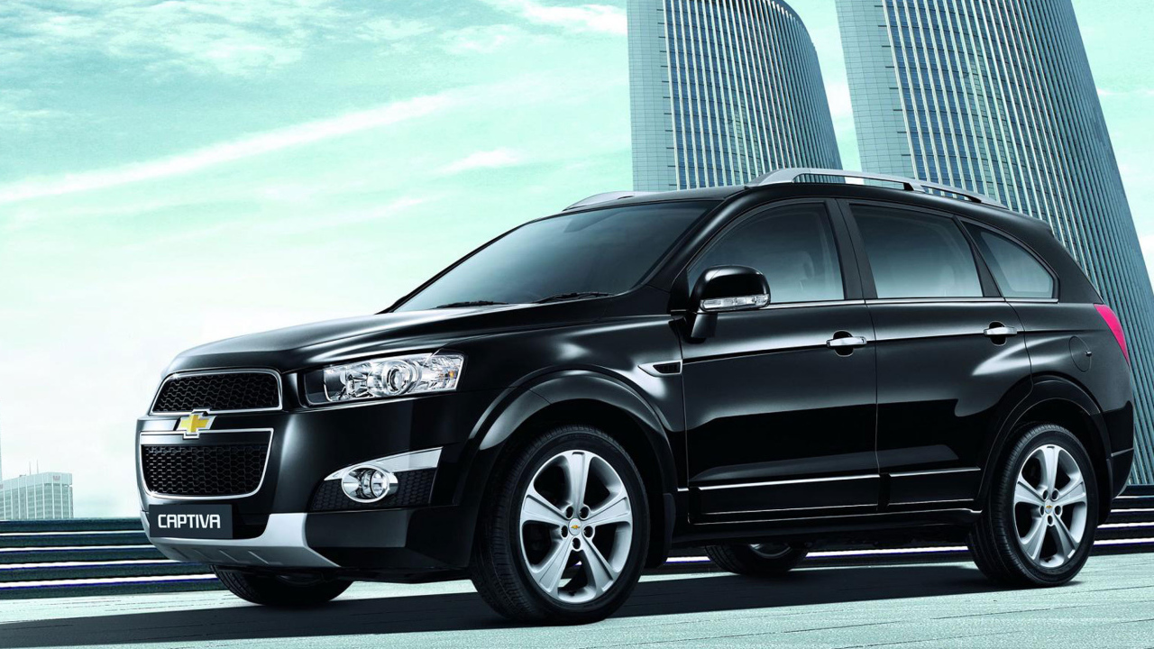Автомобиль марки Chevrolet модели Captiva 2014