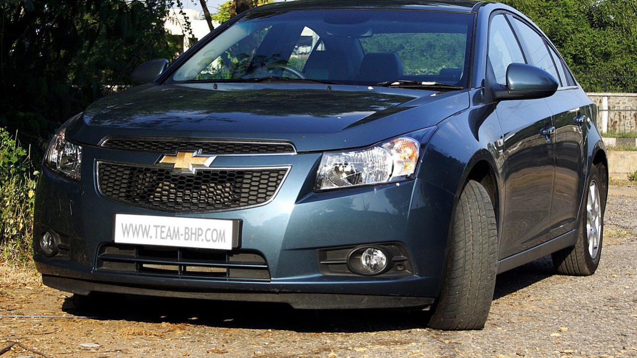 Chevrolet Cruze в дороге