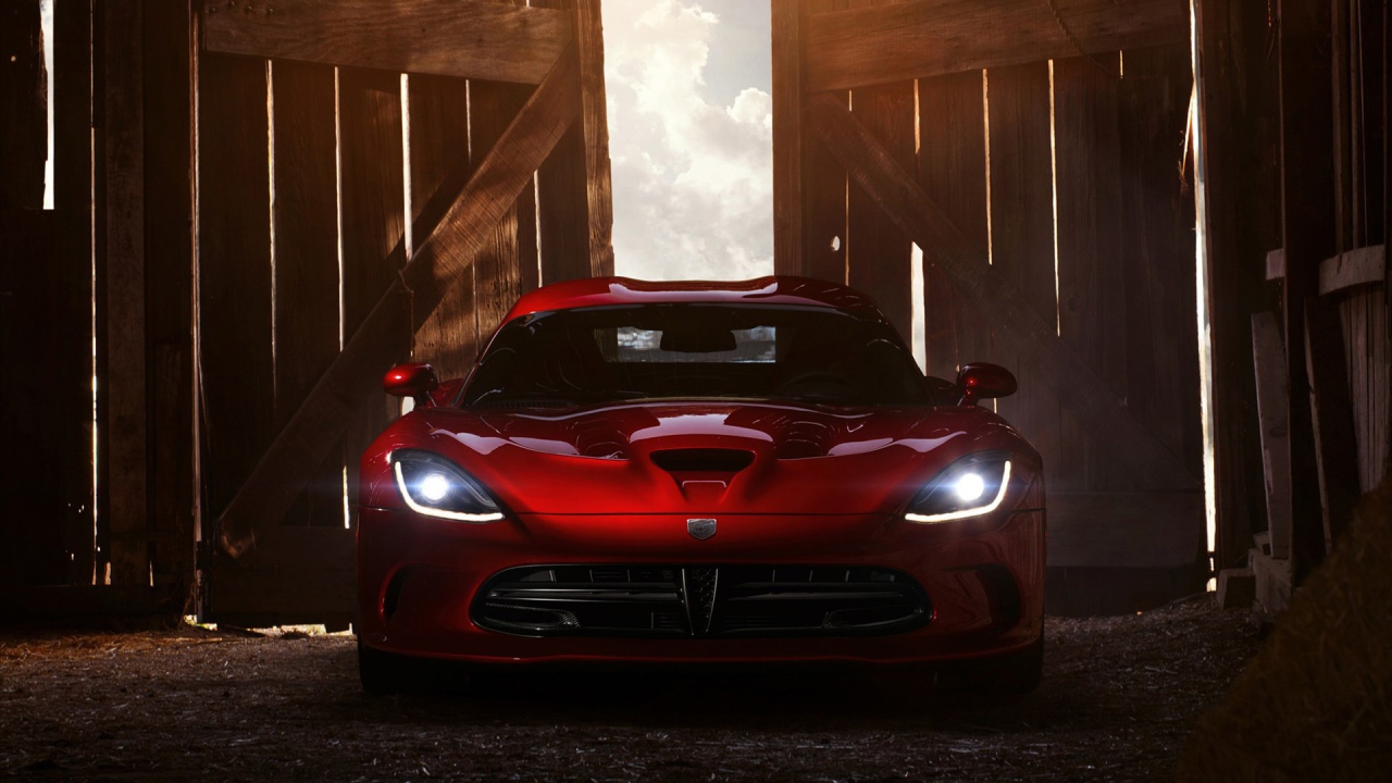Машина Dodge srt viper
