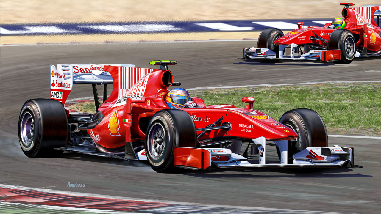 Гоночный автомобиль Феррари