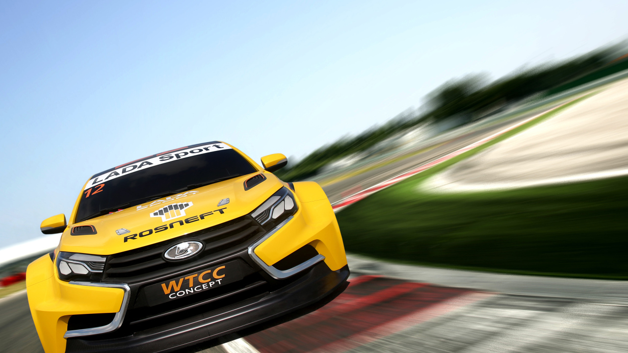 Гоночная Лада Веста