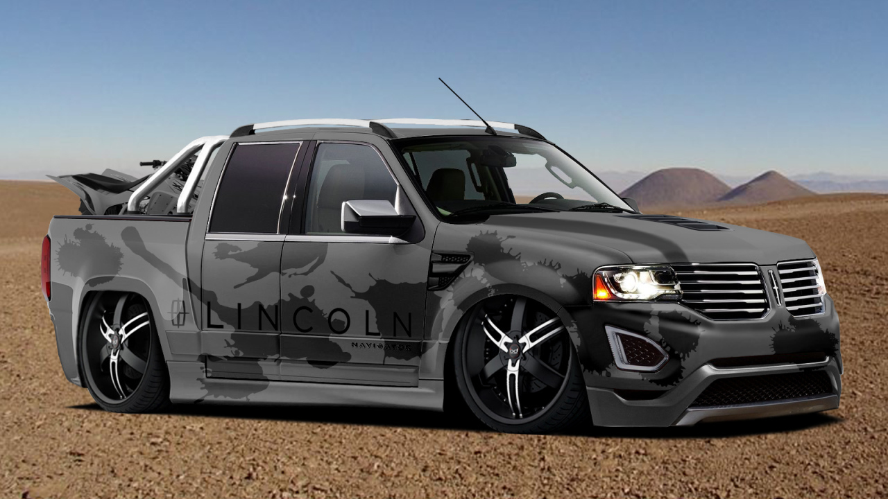 Автомобиль марки Lincoln модели Navigator 2014