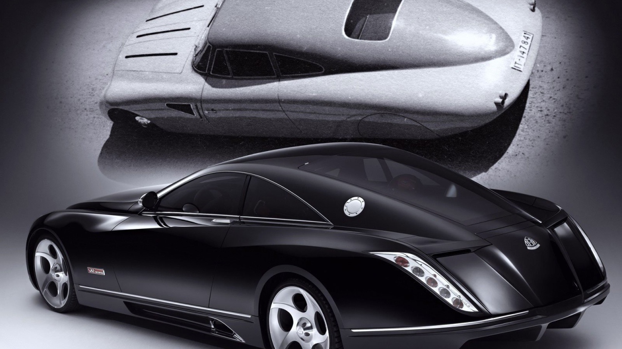 Красивый автомобиль Maybach  Exelero