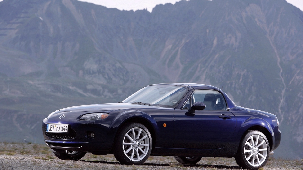 Мазда в горах