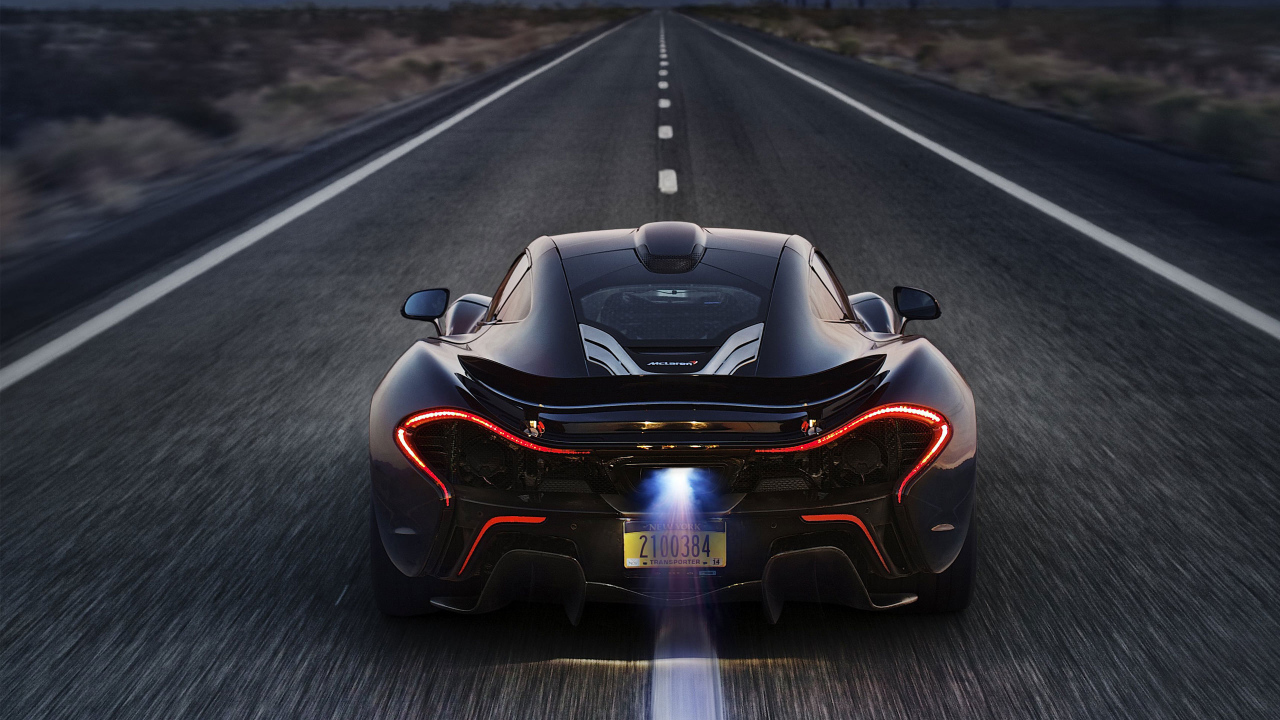 Новая машина McLaren P1 2014