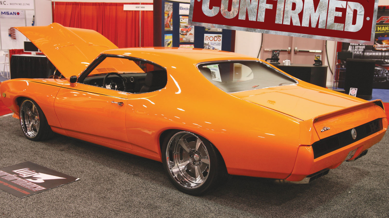 Дизайн автомобиля Pontiac GTO 1969