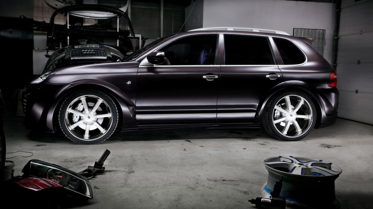 Porsche Cayenne в салоне