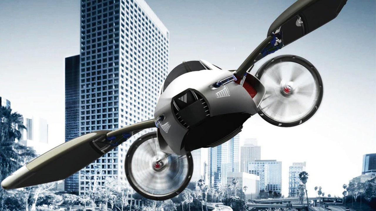 Концепт летающего автомобиля