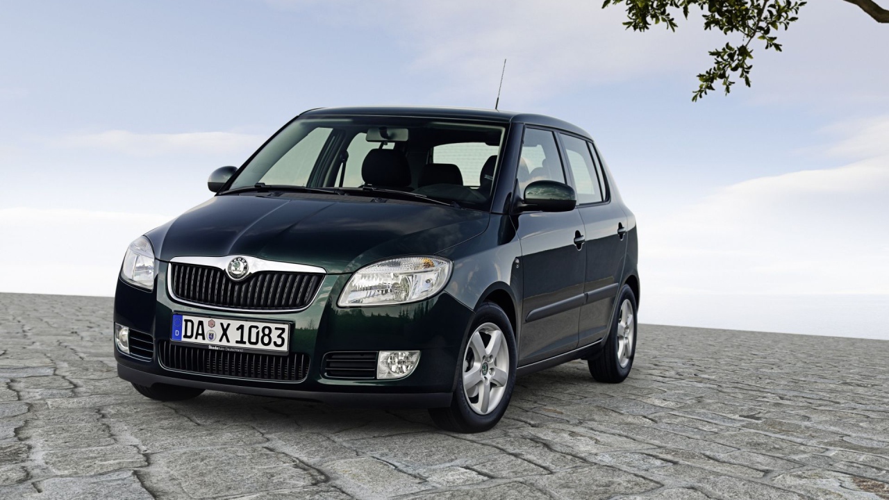 Автомобиль марки Skoda модели Fabia