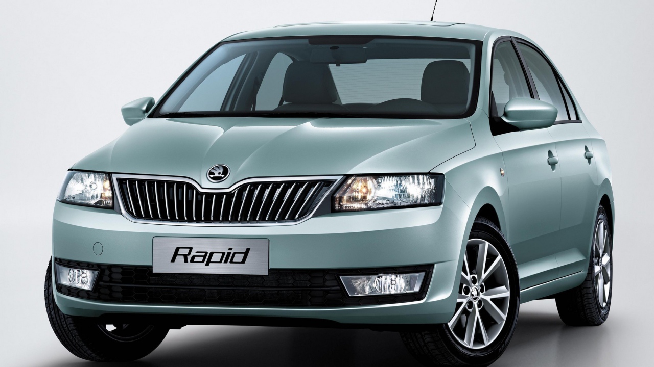 Автомобиль марки Skoda модели Rapid