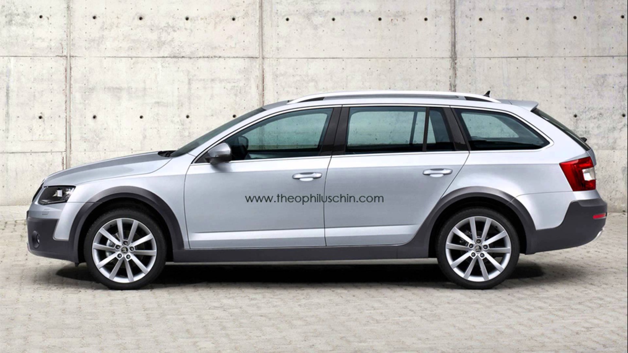 Новая машина Skoda Octavia Scout 2014
