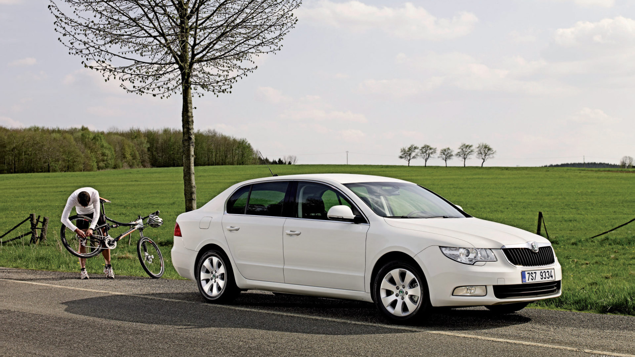 Надежная машина Skoda SuperB