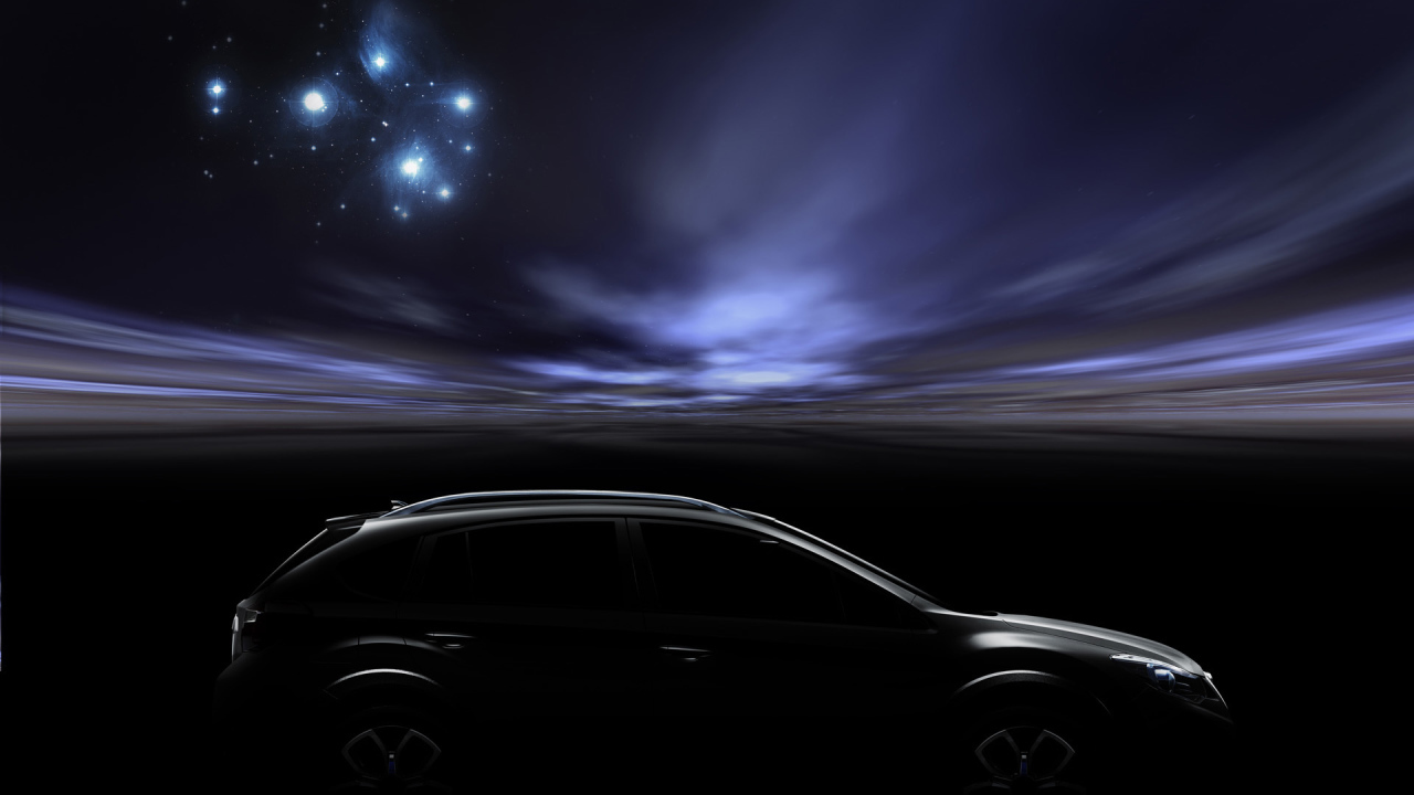 Красивый автомобиль Subaru XV