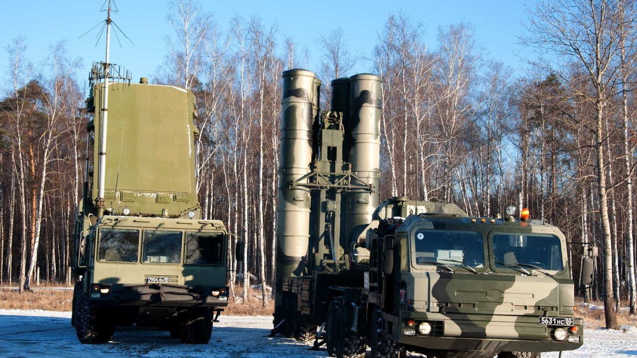 Ракетные установки на природе