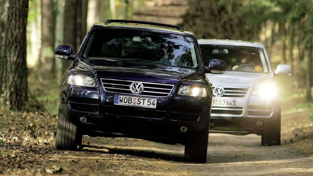 Надежная машина Volkswagen Touareg