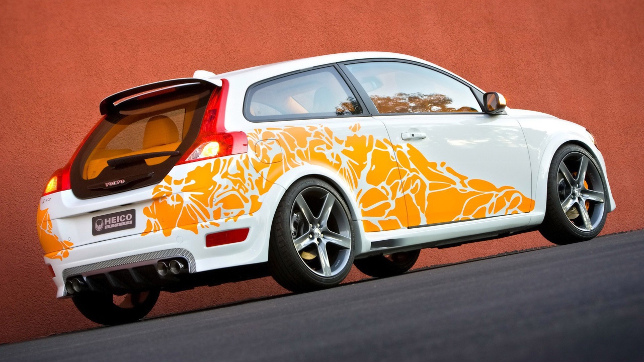 Разрисованный автомобиль