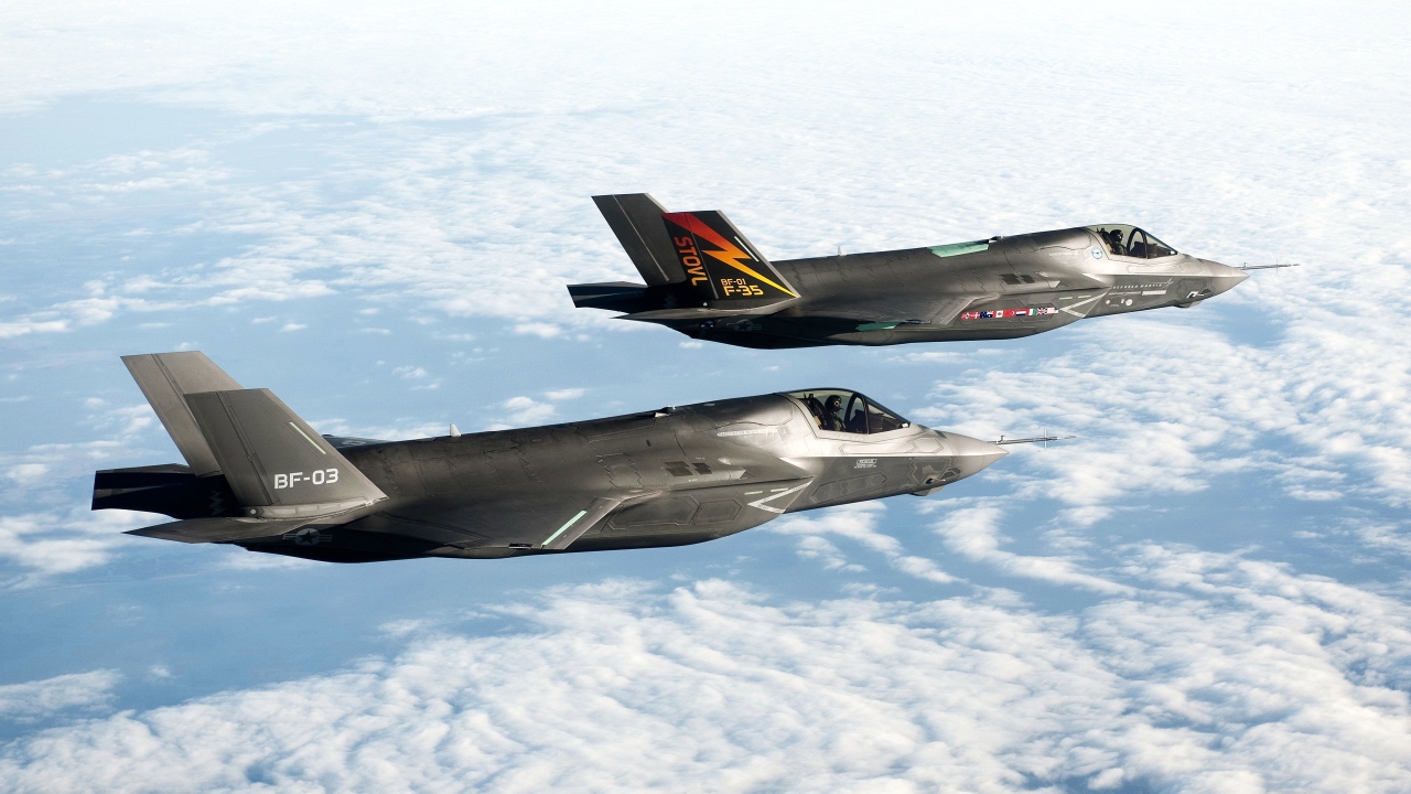 Истребители BF1 и F35