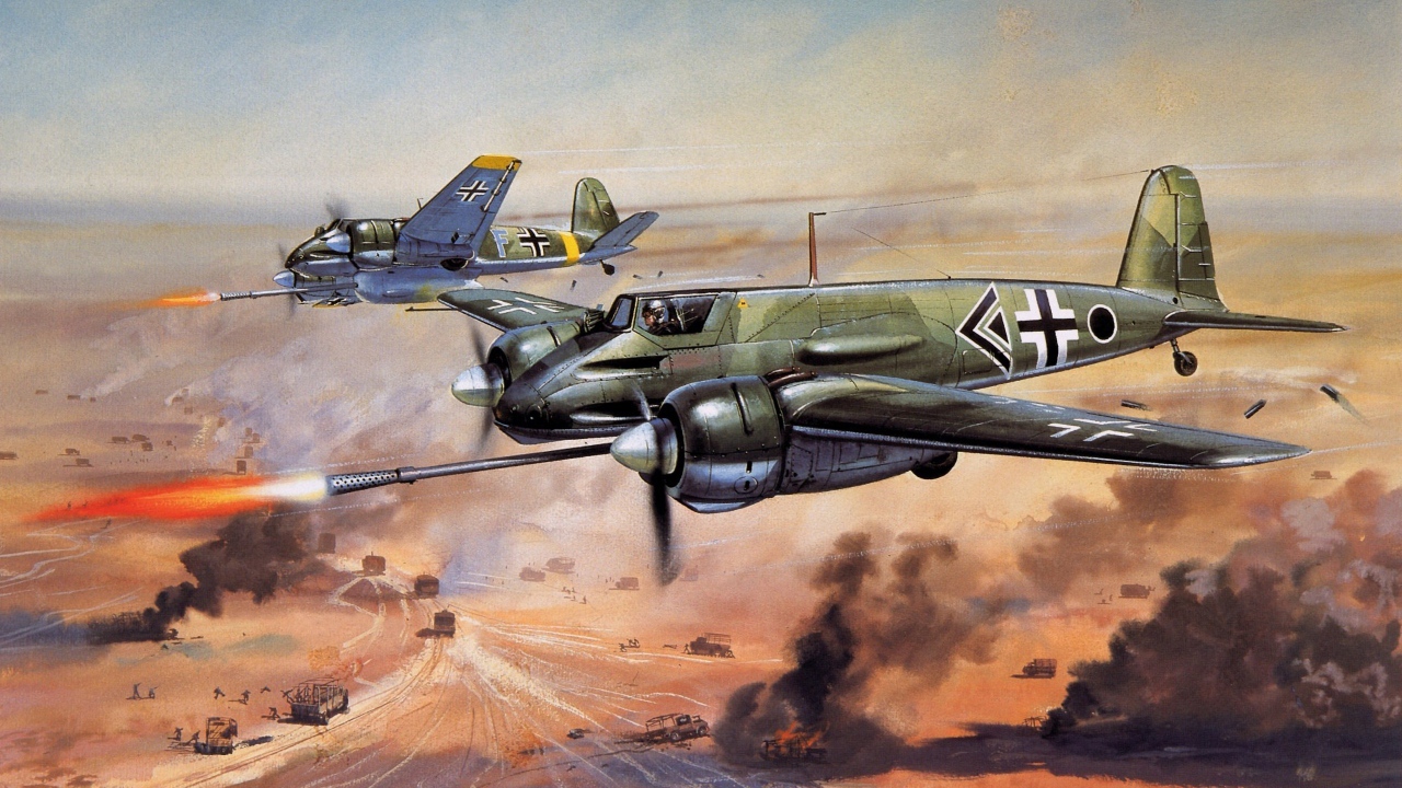 Немецкий самолет Хенкель