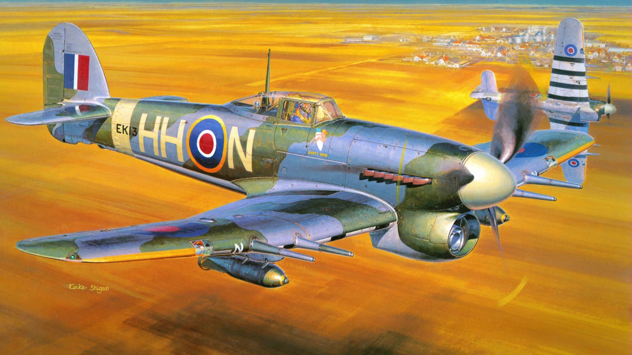 Самолет хоукер тайфун