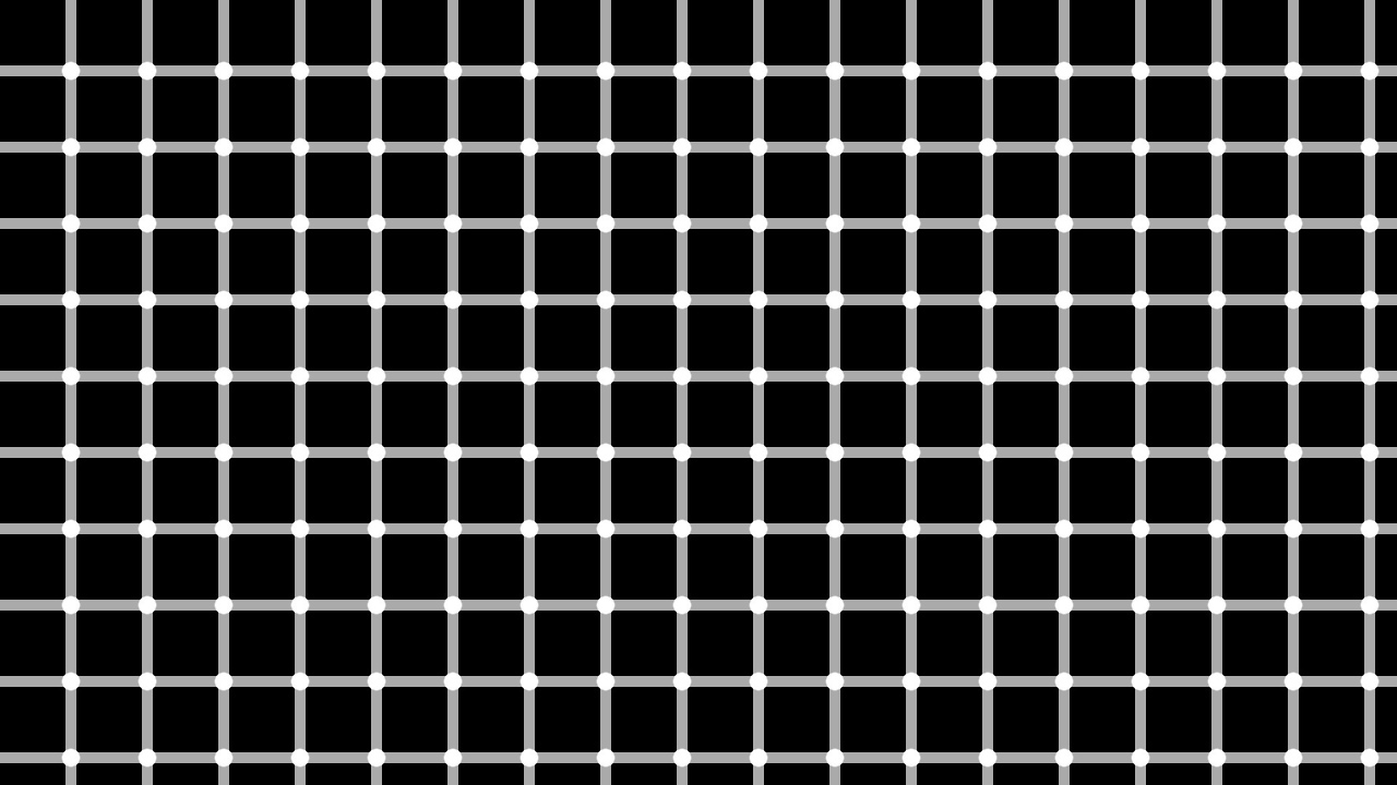 Оптическая иллюзия с решеткой