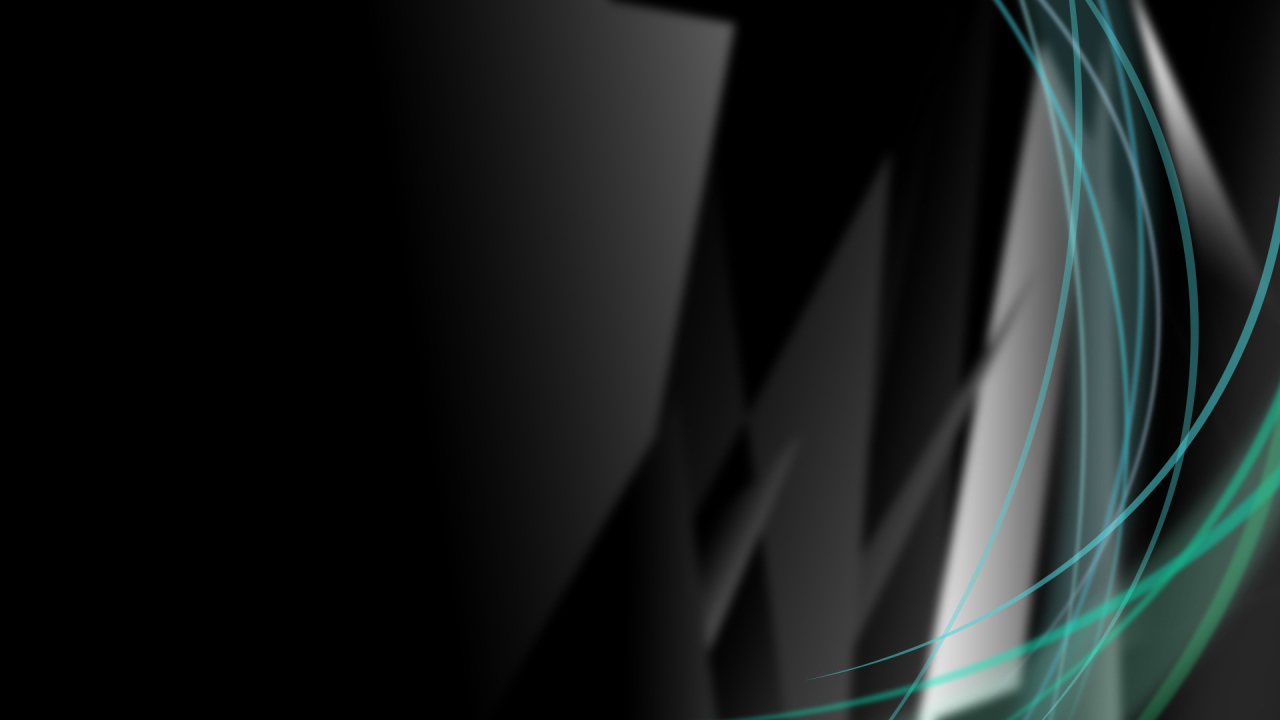 Волны света на черных обоях