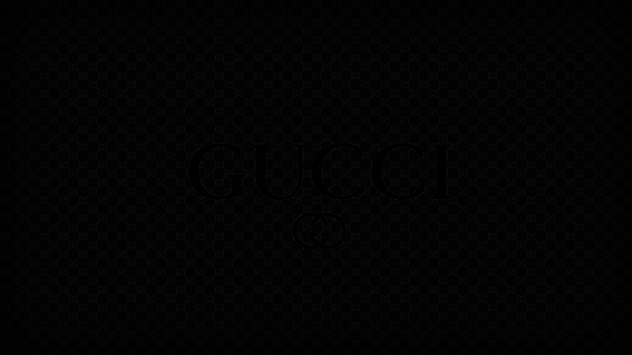 Черный логотип Gucci