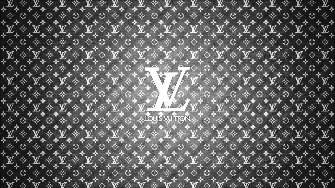 Черный логотип Louis Vuitton