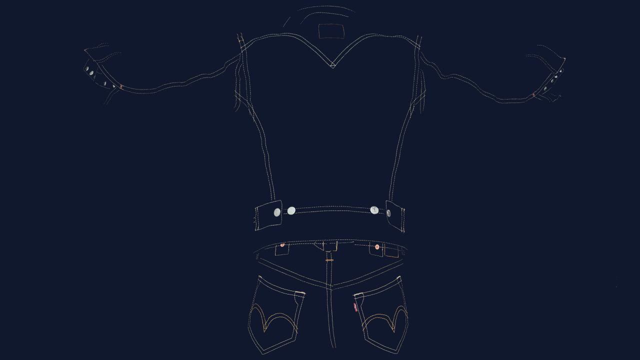 Дизайн джинсов Levi`s