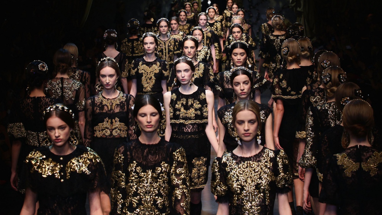 Показ мод от Dolce & Gabbana