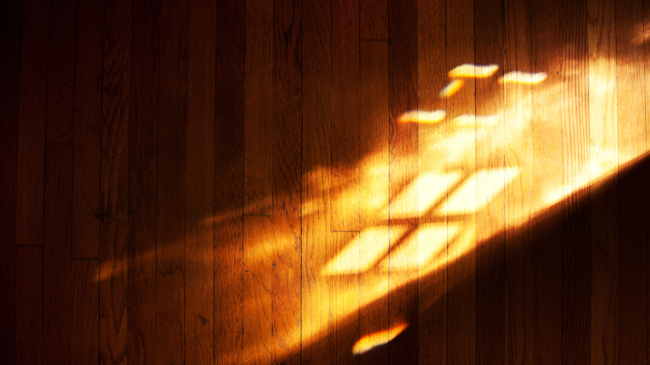 Игра света с символом Windows