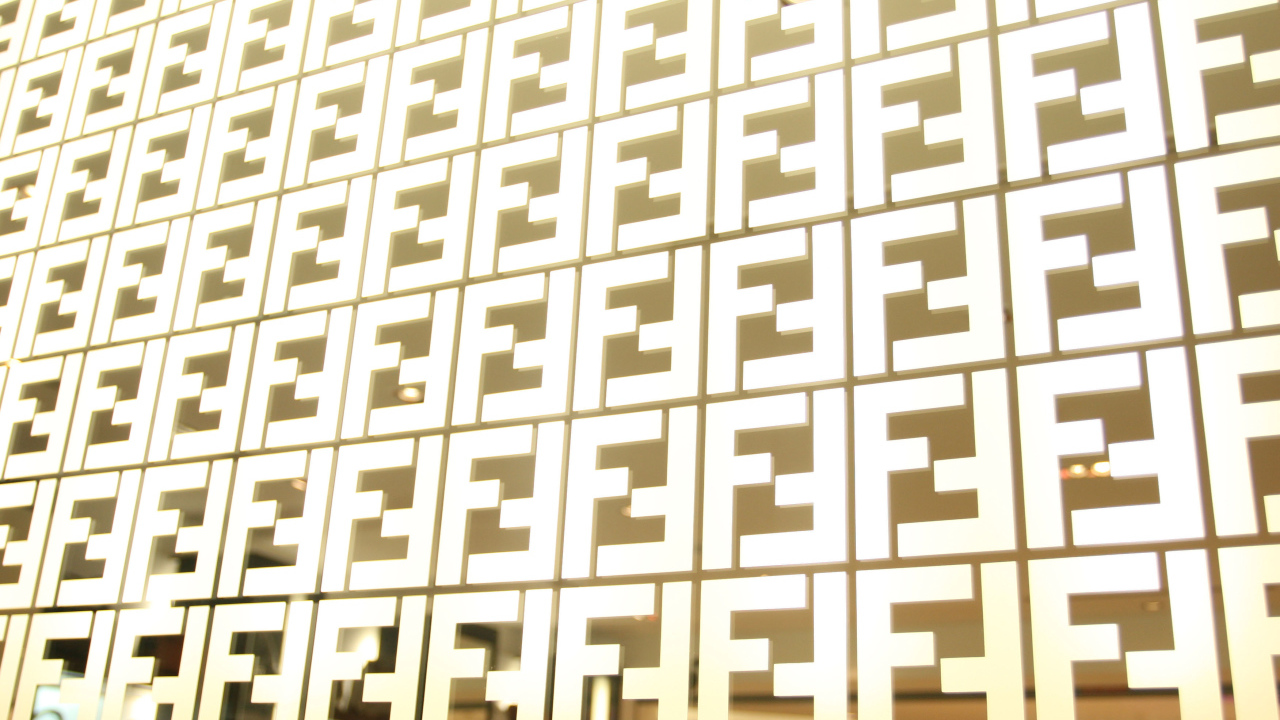 Текстура из логотипа Fendi