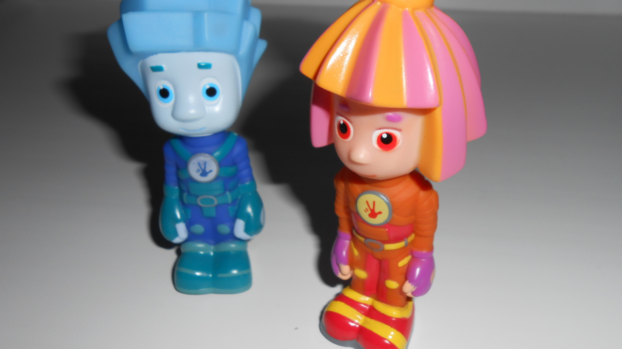 Фигурки героев мультфильма Фиксики