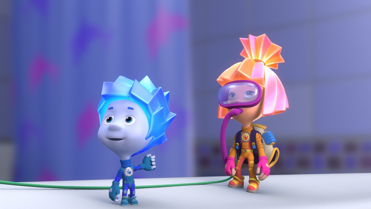 Фиксики в акваланге