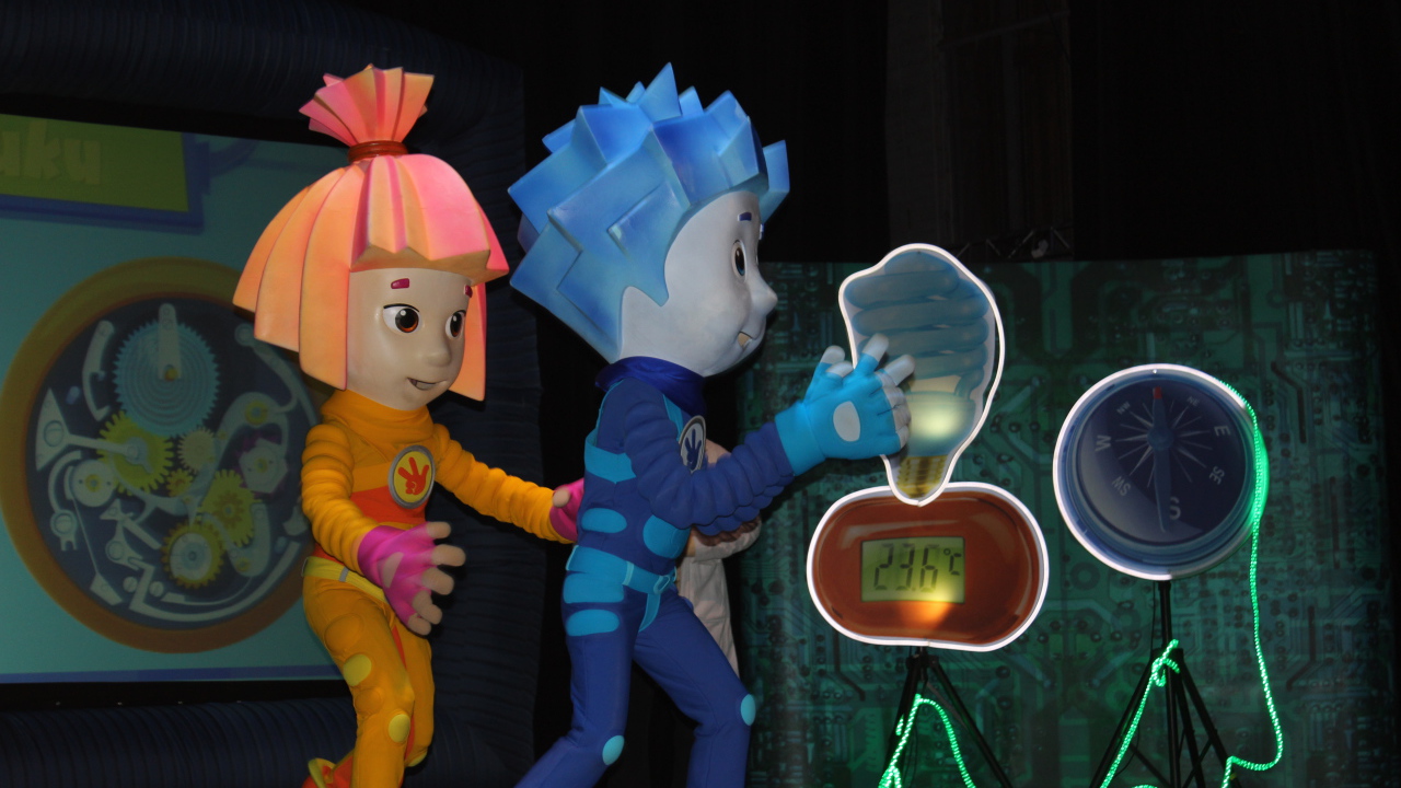 Фиксики измеряют температуру