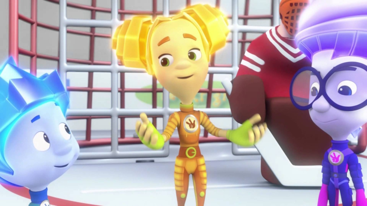 Девочка из мультфильма Фиксики