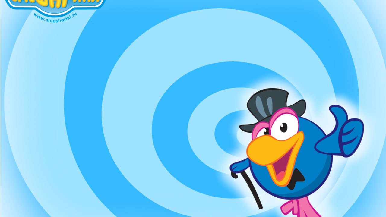 Кар-Карыч в шляпе в мультфильме Смешарики