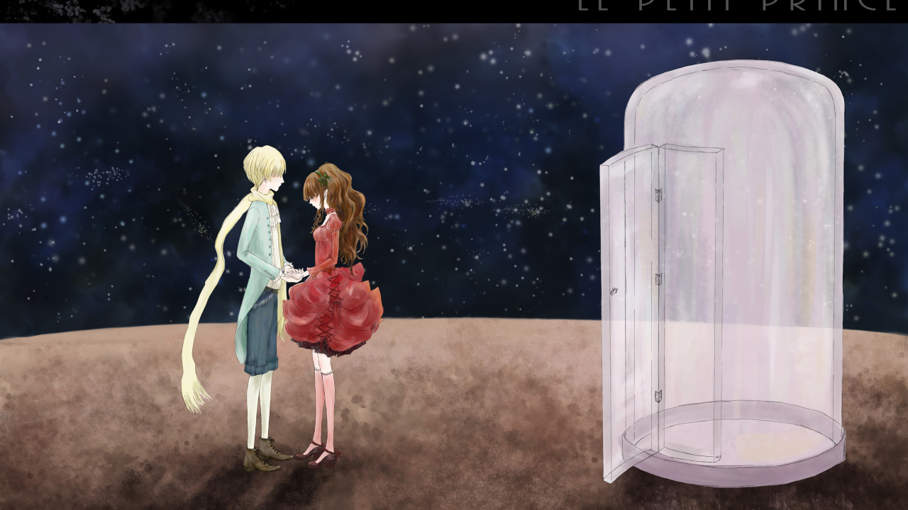 Маленький принц и роза