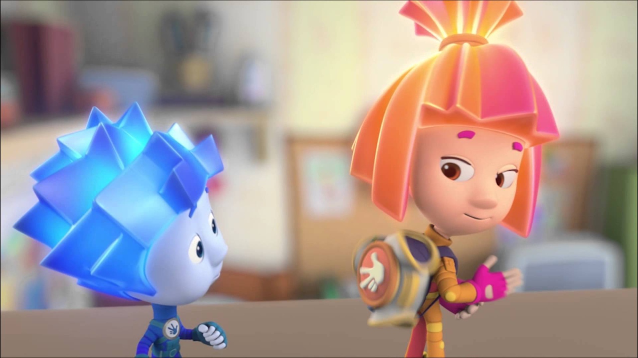 Главные герои мультфильма Фиксики