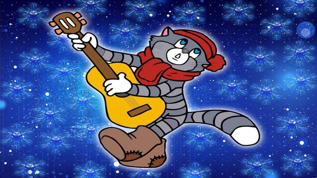 Зима в Простоквашино