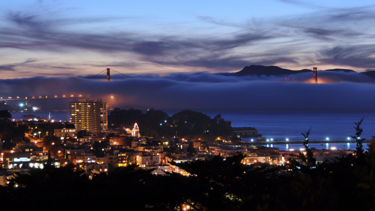 Мост в тумане